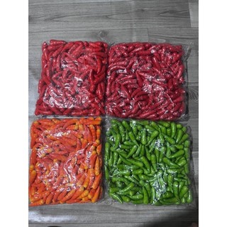 Ớt xốp nhỡ làm rồng phượng