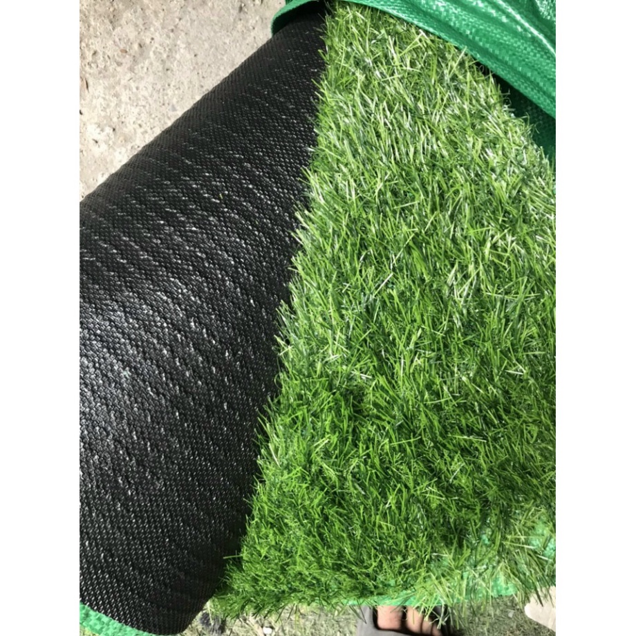 Thảm Cỏ Nhân Tạo trang trí trải sân vườn Hàng chuẩn loại đẹp cắt theo yêu cầu MF375