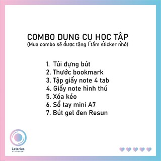 COMBO DỤNG CỤ HỌC TẬP