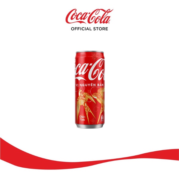 Thùng/Lốc 24 Lon Nước Giải Khát Coca-Cola Vị Nguyên Bản Original Lon 320ml