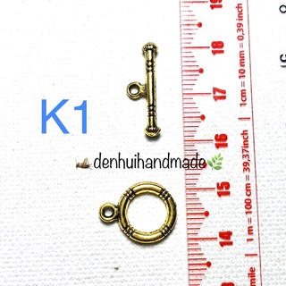 2~10 Bộ Móc Khoá OT Hợp Kim Xi Mạ Kiểu Đơn Giản Cơ Bản🦗denhuihandmade🌿