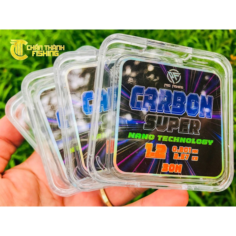 Dây thẻo carbon ProF  - câu đài