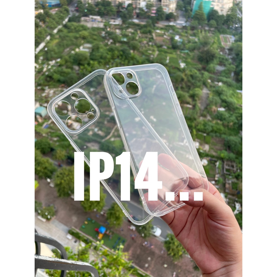 Ốp Lưng iPhone 14 Pro Max, 14 Pro, 14 Plus, 14 Dẻo Trong Suốt Chính Hãng Gor, khoét mắt Camera