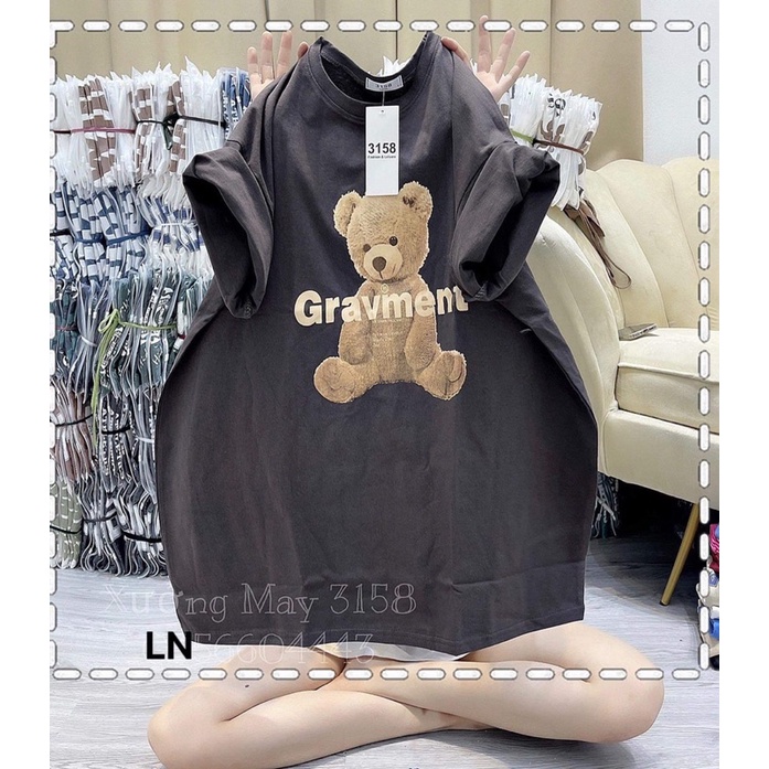 Áo phông gấu Gravement 5D DA6