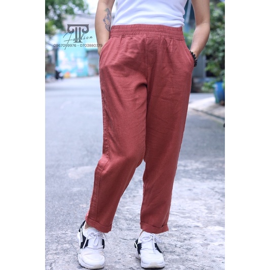 QUẦN LINEN THIẾT KẾ 9 TẤC ( 43-70KG)