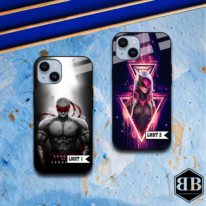 Ốp lưng kính cường lực Iphone 14 / Iphone 14 Plus liên minh huyền thoại