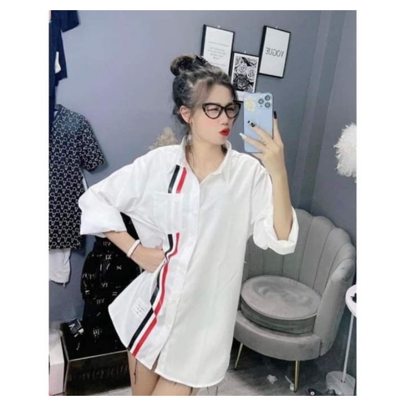 áo sơ mi kẻ sọc xinh