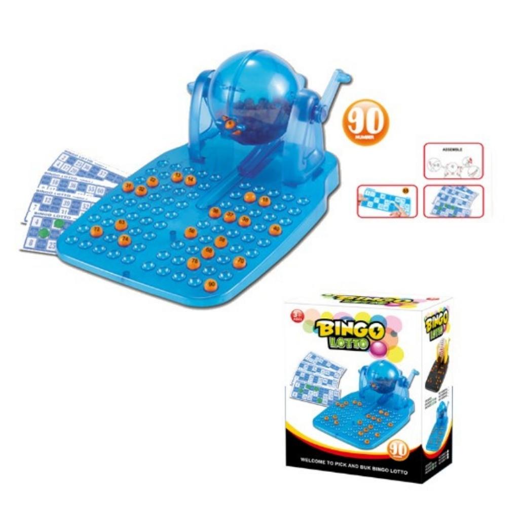 Hộp đồ chơi lồng quay lô tô 90 số Bingo Lotto SONHAOTOY