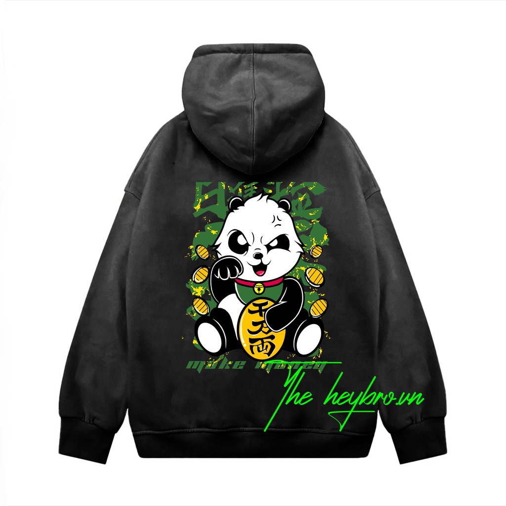 Áo hoodie nam nữ unisex Local Brand HEYBRO chất nỉ bông cotton form rộng phong cách GenZ HD16