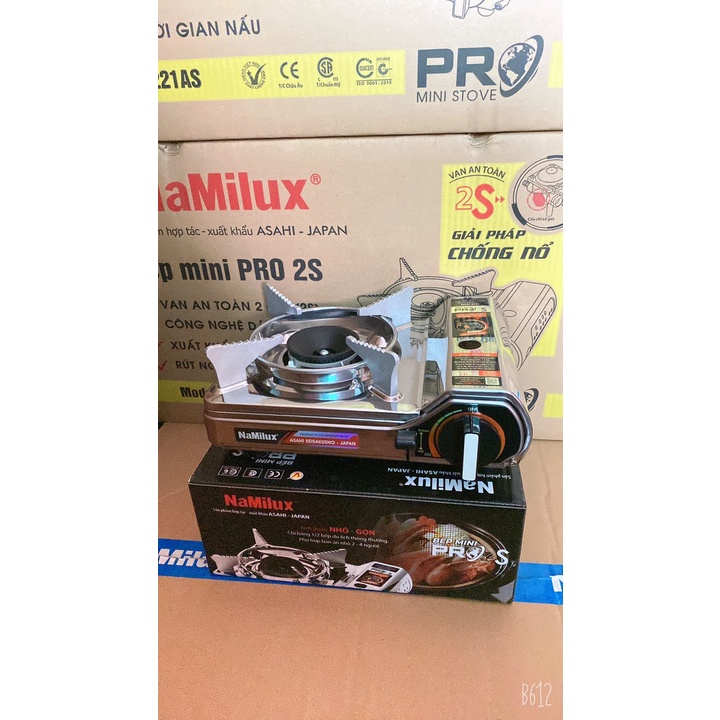 Bếp gas mini Namilux siêu nhỏ PS2221AS  - HÀNG CHÍNH HÃNG 100%