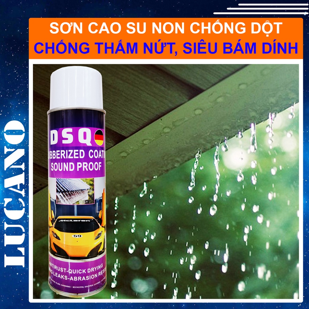 Bình Xịt Chống Thấm Tường - Sơn Chống Thấm - Keo Chống Dột Mái Tôn - Ngói, Bể Cá, Đường Ống Rỉ Nước - WW 700ML