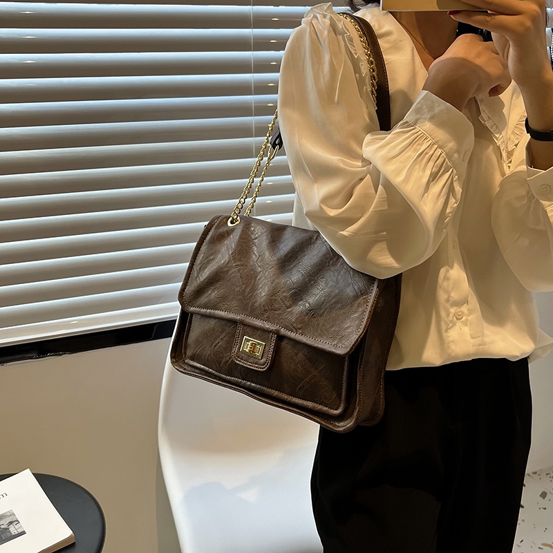 Túi Đeo Vai Cỡ Lớn Phong Cách retro Thời Trang Cho Nữ