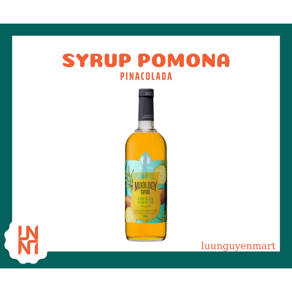 Siro/ Syrup Pomona Pinacolada 1L