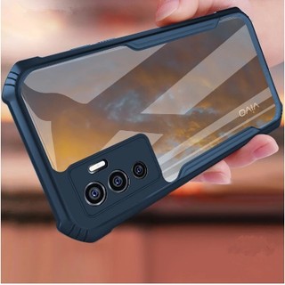 Ốp Điện Thoại Trong Suốt Có Túi Khí Chống Sốc Cho vivo v27 v27e v25 v23 v23e v21e v21 v20 pro v20 se 4g