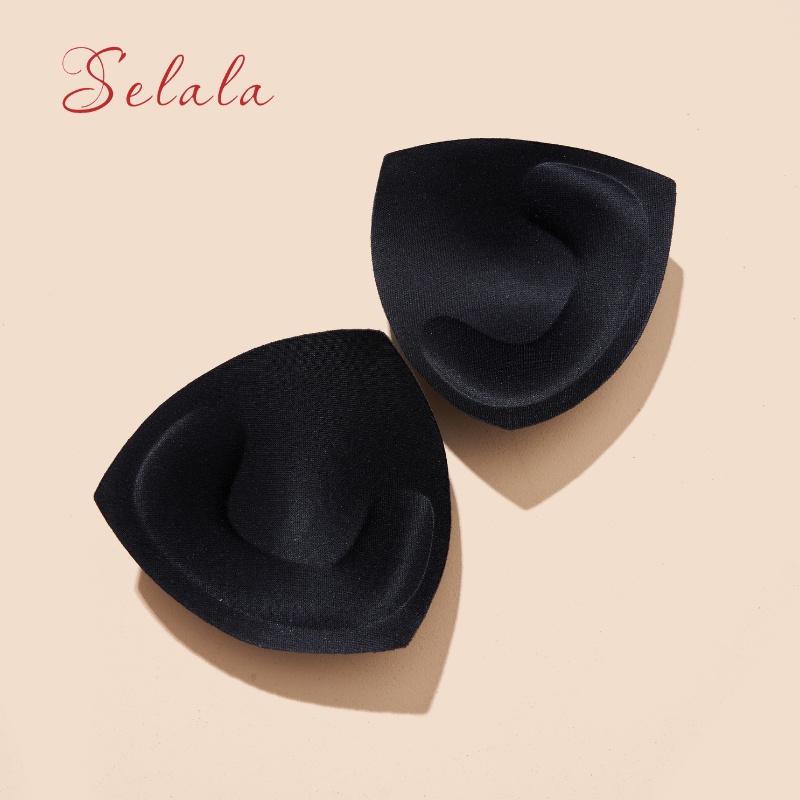 Miếng Mút Độn Selala Nâng 1.5cm Thiết Kế Tam Giác Giảm Xô Lệch Mềm Mại Pk20