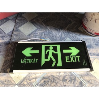 [HỎA  TỐC 2H] Đèn Exit 2 Mũi Tên Trái, Phải Lỗi Thoát và Exit Khẩn Cấp, Đèn Thoát Hiểm