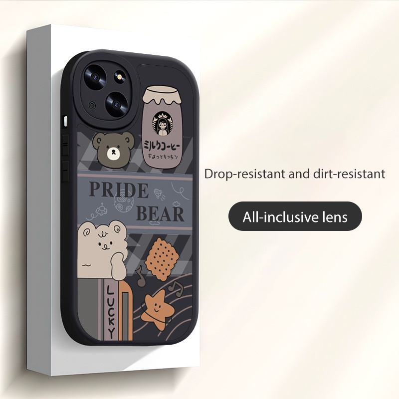 Ốp lưng Hình ảnh gấu béo dễ thương vỏ điện thoại iPhone 11 14 Pro 12 Promax 13 Pro 14 Plus 14 Pro X Xs XR Xs Max 6 6s 7 8Plus 11