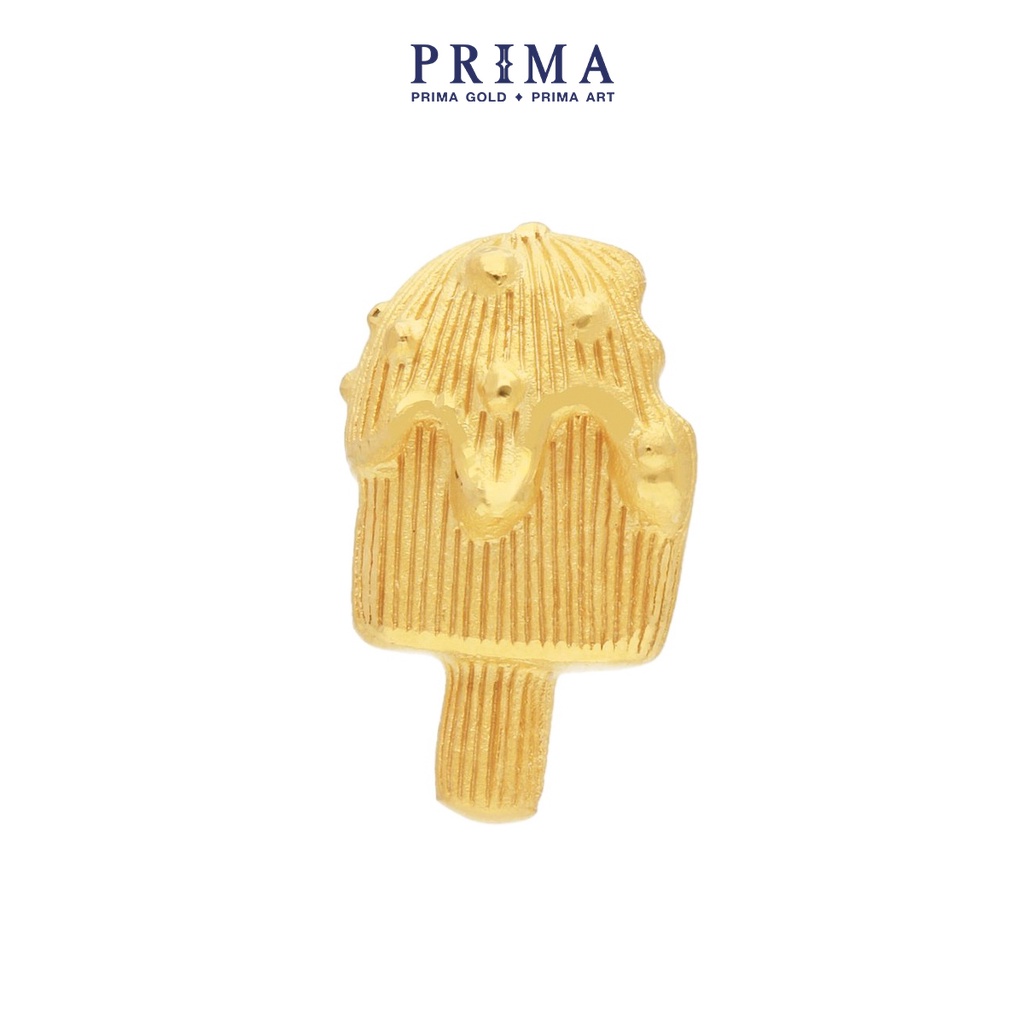 PRIMA Bông Tai Vàng 24K - BST Mono Chic - Que kem (1 chiếc) - 111E3759