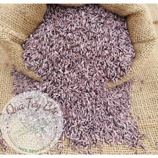Gạo tẻ Nương tím 1kg - Gạo tẻ mèo đặc sản Tây Bắc