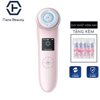 Máy nâng cơ trẻ hoá da 9 in 1 công nghệ nano photon rf, ems , sóng siêu âm nanotime f82e htbeauty