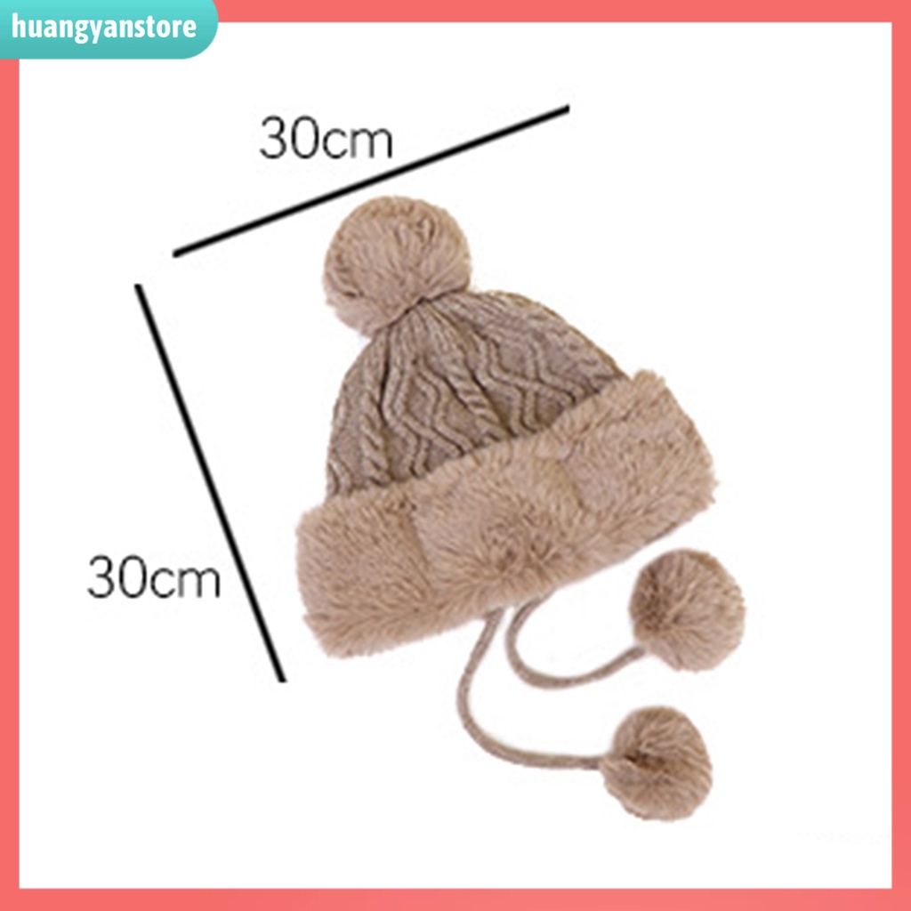 HY| Mũ Dệt Kim Dày Dặn Màu Sắc Nhã Nhặn Dành Cho Nữ