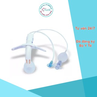 Ống Mở Khí Quản 2 Nòng Có Bóng, Có Cửa Sổ Kèm Ống Hút MERA SOFIT D-CFS