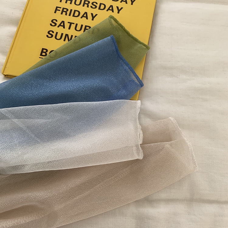 Áo lưới xuyên thấu tay dài cổ tròn thời trang cho nữ MS59