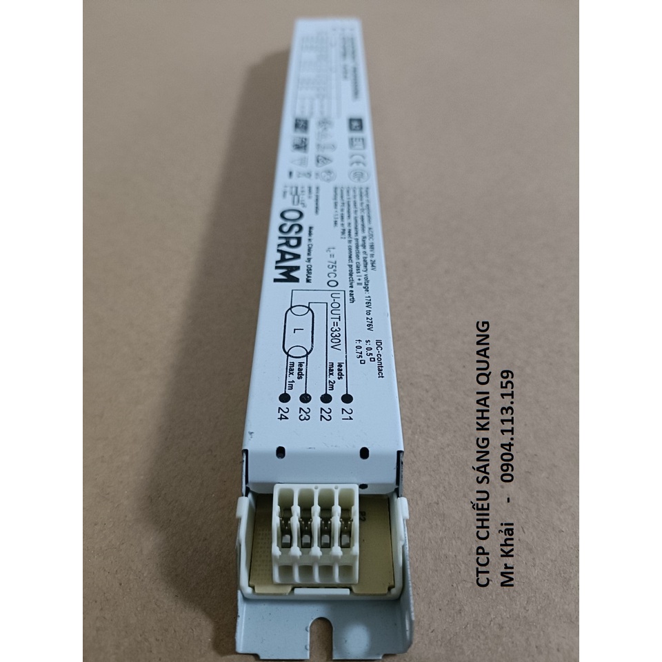 Tăng phô  Osram cho bóng huỳnh quang 18W đến 40W