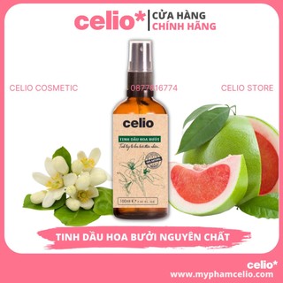 inh dầu hoa bưởi CELIO NGUYÊN CHẤT Dầu dưỡng tóc ngăn rụng tóc hỗ trợ mọc tóc làm sạch da đầu xịt thơm tóc