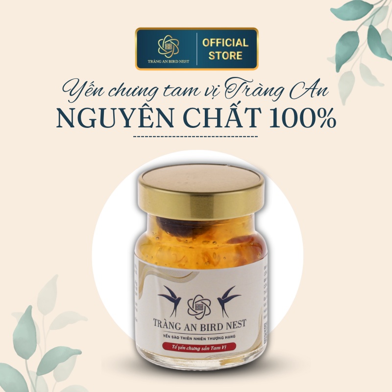 Yến sào chưng tam vị cao cấp Tràng An hũ 70ml, mang tới sự tiện lợi trong việc chăm sóc sức khỏe mọi người