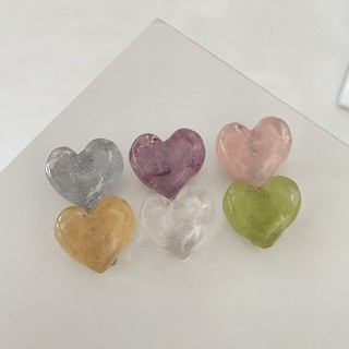 Kẹp mái hai trái tim đáng yêu phong cách Hàn Quốc