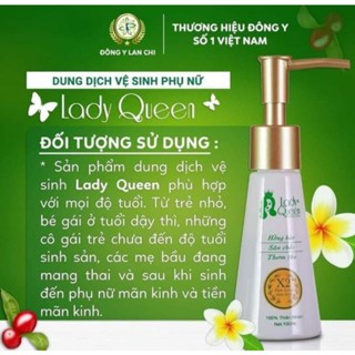 Dung Dịch Vệ Sinh Thảo Dược  LaDy Queen (Đông Y Lan Chi Chính Hãng)