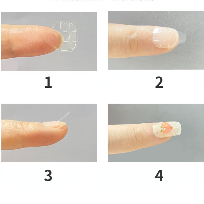 Set 24 Móng Tay Giả Có Thể Tháo Rời