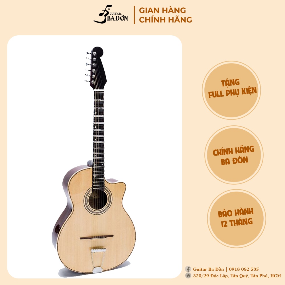 Đàn guitar Phím Lõm Ba Đờn mã VC-200