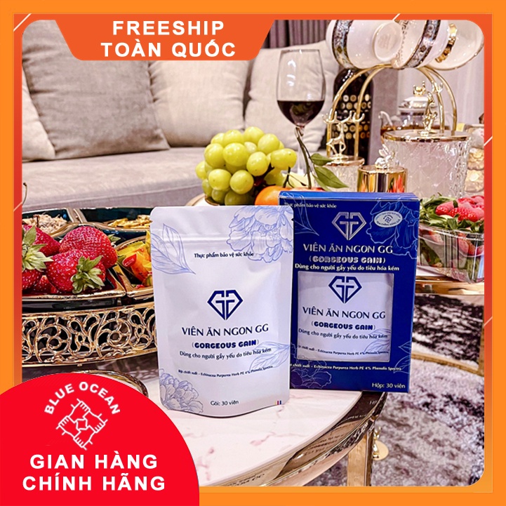 Viên Ăn Ngon GG Hàng Chính Hãng Công Ty Blue Ocean Phân Phối Giúp Ăn Ngon Ngủ Tốt Tăng Cân