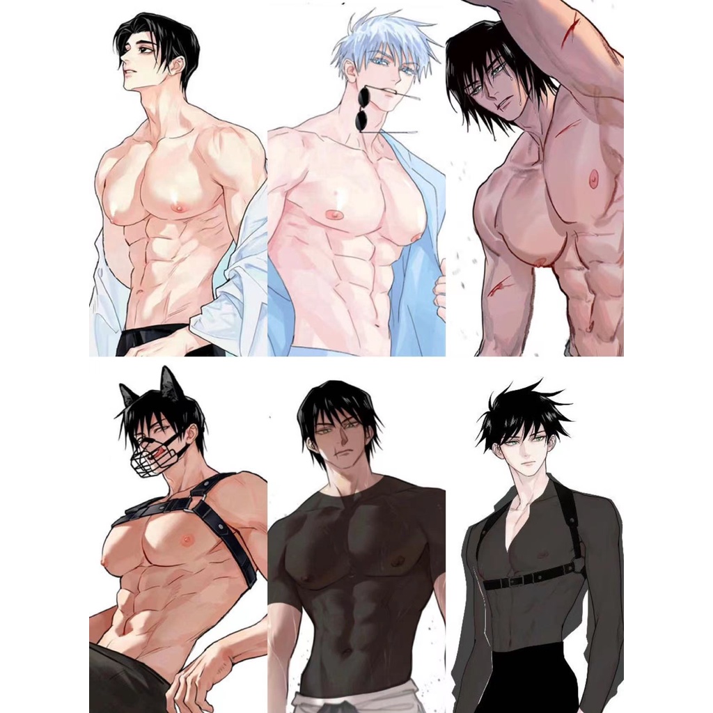 Jujutsu Kaisen Bưu thiếp ấm áp thẻ thay đổi nhiệt độ