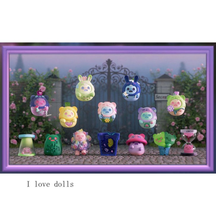 Mô Hình Búp Bê Shinzoo Ghost Bear Secret Manor Dễ Thương