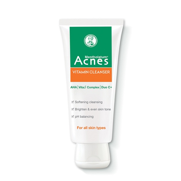 Kem Rửa Mặt Vitamin Acnes Cleanser 100g- Công Thức Cải Tiến, Bao Bì Mới