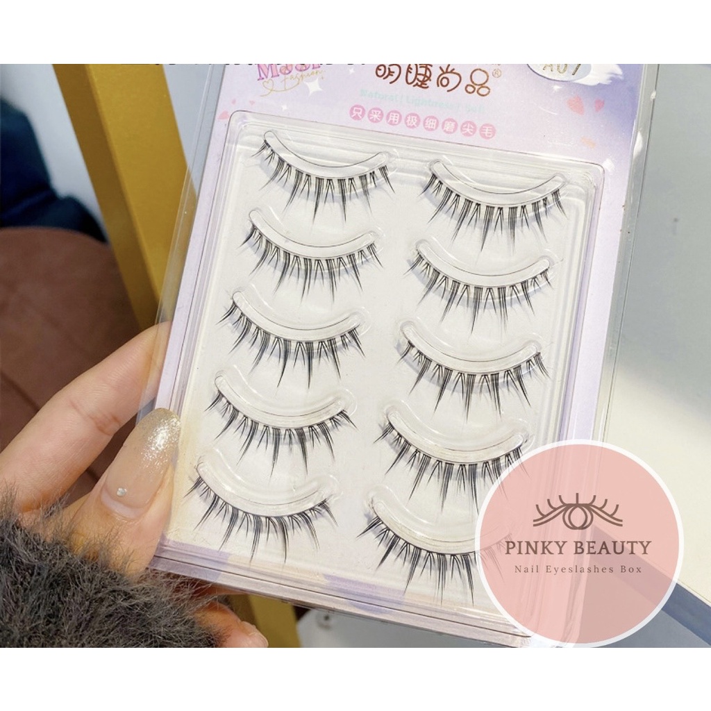 Mi giả gân trong Búp bê, gân siêu mềm 5 cặp/ hộp siêu tự nhiên, nhiều mẫu hot