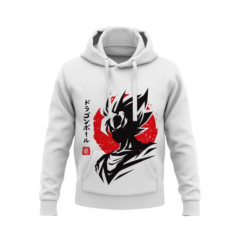 Áo Hoodie In Họa Tiết Hoạt Hình Dragon Ball 2022 DBZ 3D Thời Trang Đường Phố Cho Nam Và Nữ