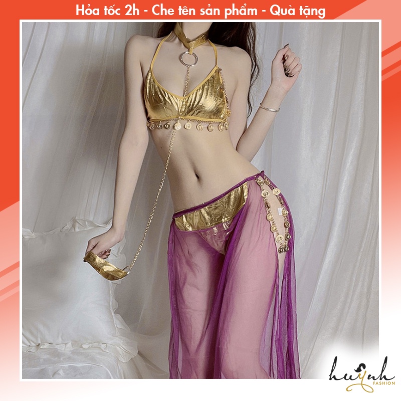 Đồ Hóa Trang Vũ Công Múa Bụng Ả Rập Sexy Belly Dance - CO24