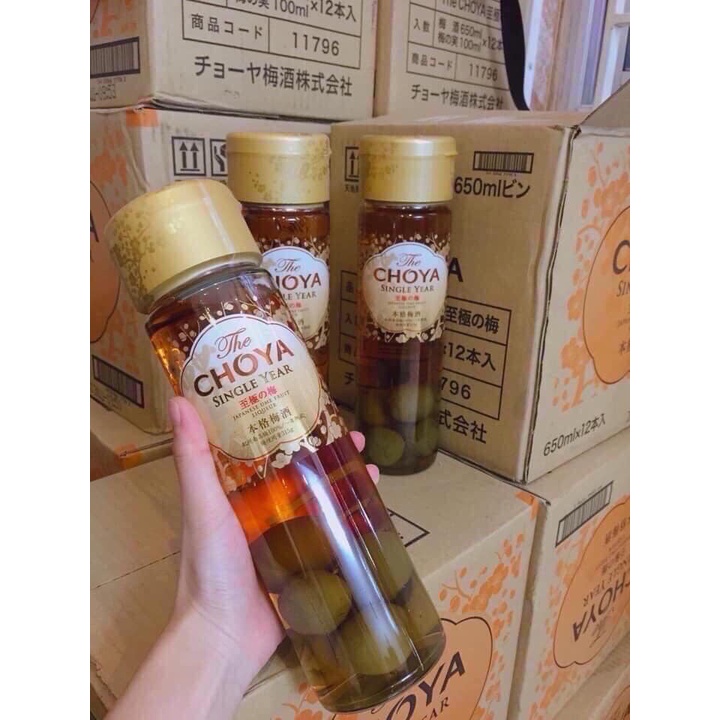 Combo Nước Mơ Choya The Single Year 720ml Nhật Bản