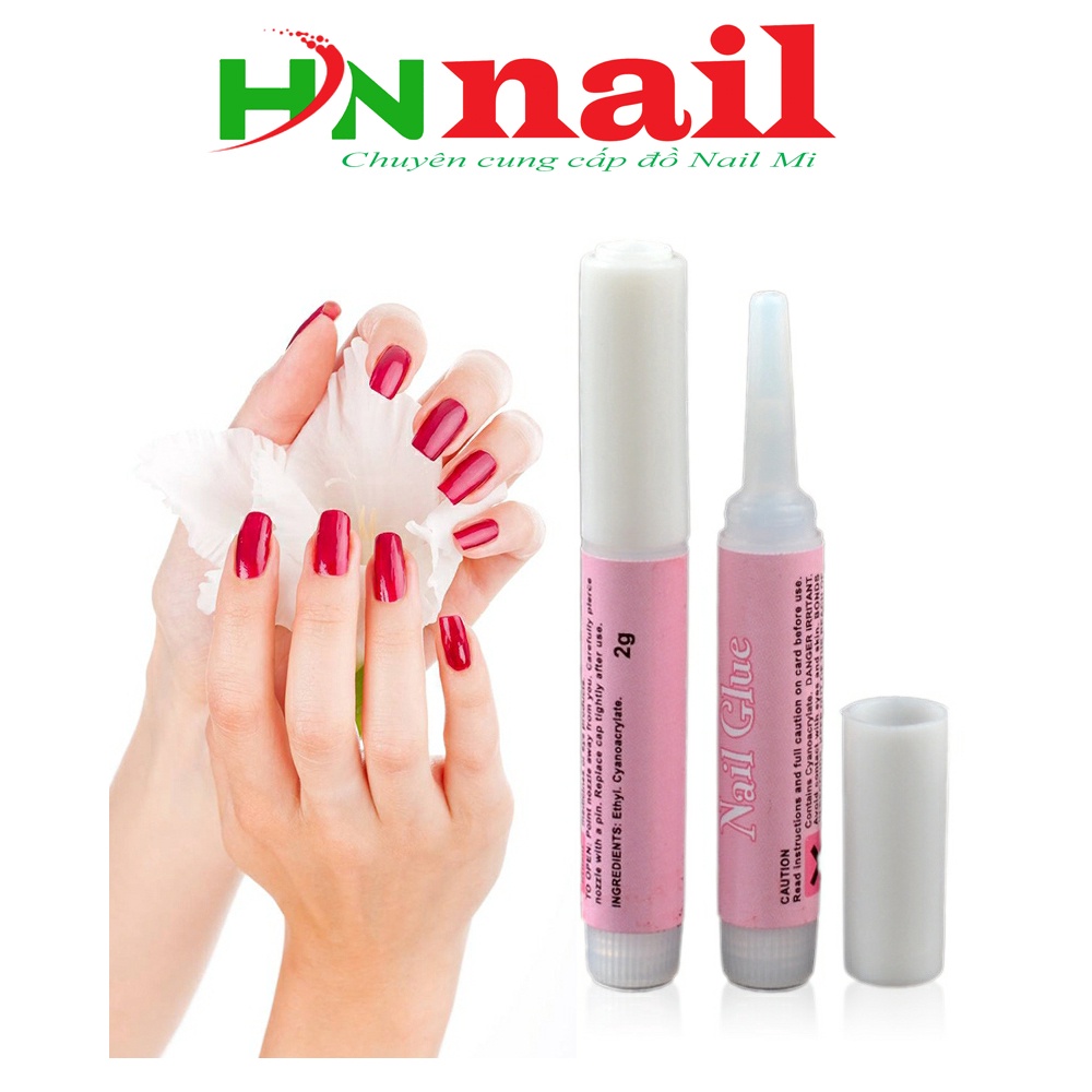 Keo dán nailglue dán móng đính đá, gắn charm làm đẹp nail shop hnnaill