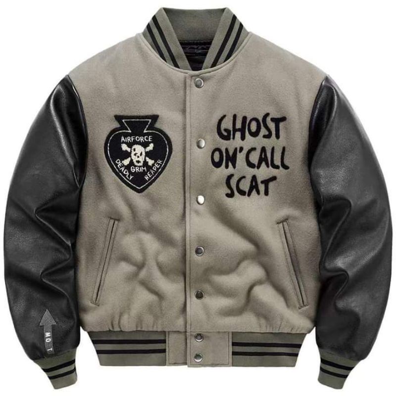 Áo varsity thần chết phi đạn siêu ngầu