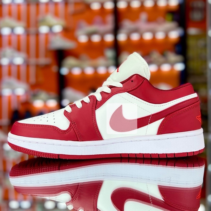 GIÀY SNEAKER JORDAN 1 LOW GYM RED TẶNG KÈM BỘ QUÀ TẶNG GIÁ TRỊ