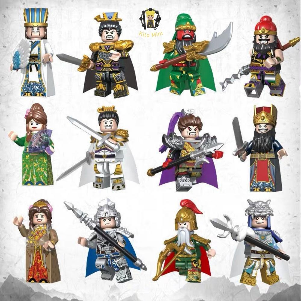 Minifigures Tam Quốc Lắp Ráp Mô Hình Nhân Vật Phim Truyện Tướng Lính Three Kingdom 2030A