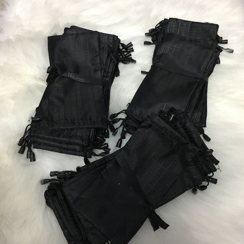 Túi dây rút họa tiết bắt mắt màu đen hình chữ nhật dụng cụ đa năng làm túi đựng kính, bảo vệ kính chống trầy và bụi bẩn