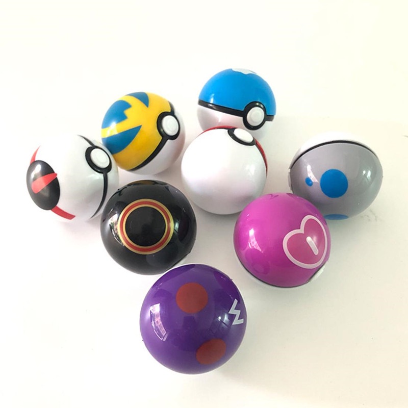 Set 12 Quả Bóng Pokemon Đồ Chơi Cho Bé