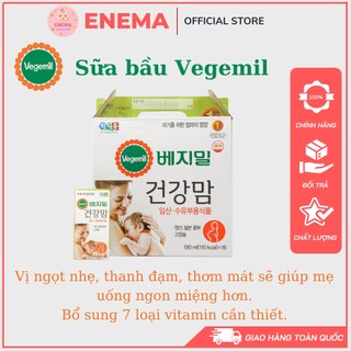 Sữa hạt Vegemil dành cho mẹ bầu và cho con bú thùng 16 hộp
