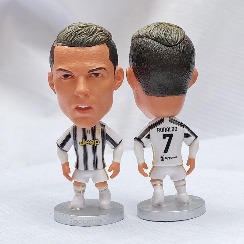 Mô Hình Cầu Thủ Bóng Đá Superstar Ronaldo Neymar Dybala Beckham Zidane Modric